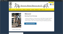 Desktop Screenshot of dancinghorsedressage.org